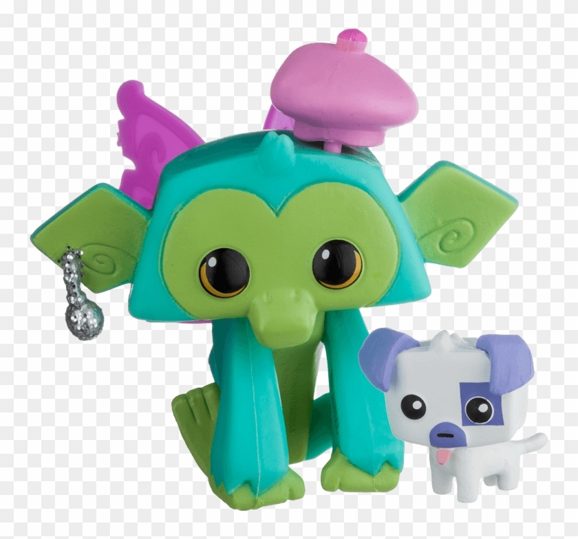 Lucky Monkey And Pet Puppy - Animal Jam Koala Toy #1109174