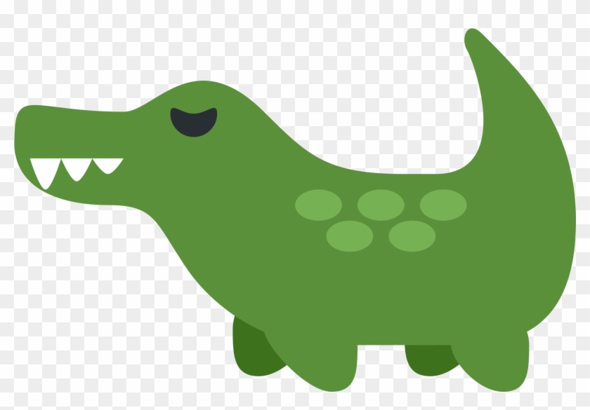 Cartoon Crocodile 20, Buy Clip Art - Emoticon Crocodile #1109180