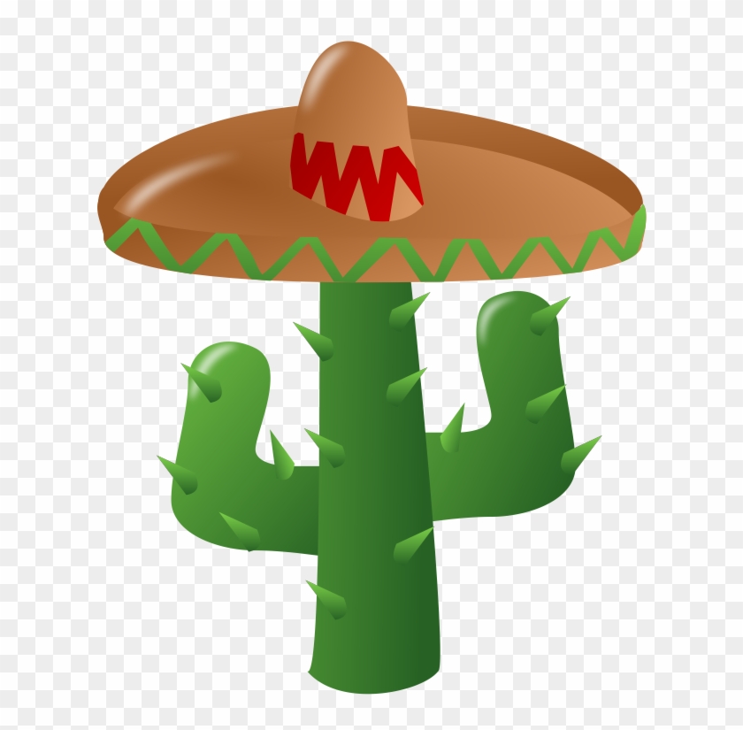 Sombrero Cartoon - Cinco De Mayo Clipart #1109194