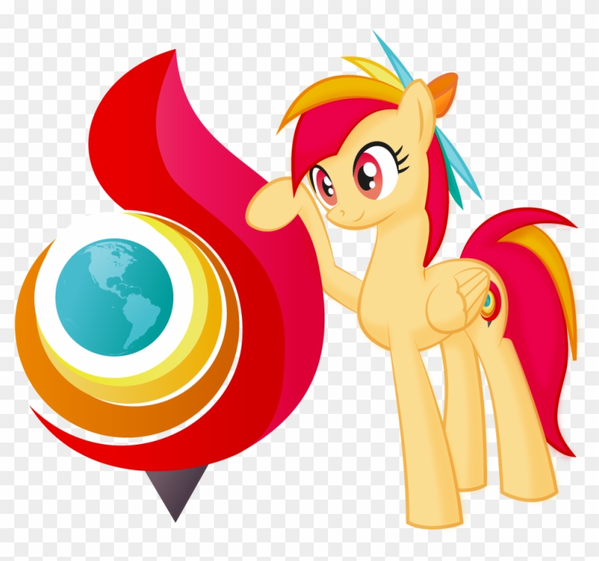 Parallaxmlp, Browser Ponies, Oc, Oc - Mlp Torch Browser #1109212