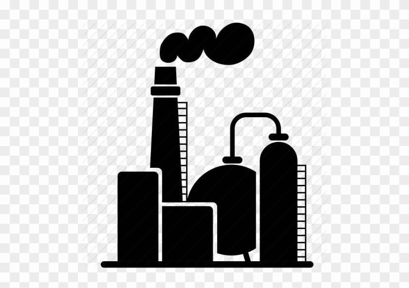 Factory Clipart Petroleum - Oil Refinery Icon Png #1109409