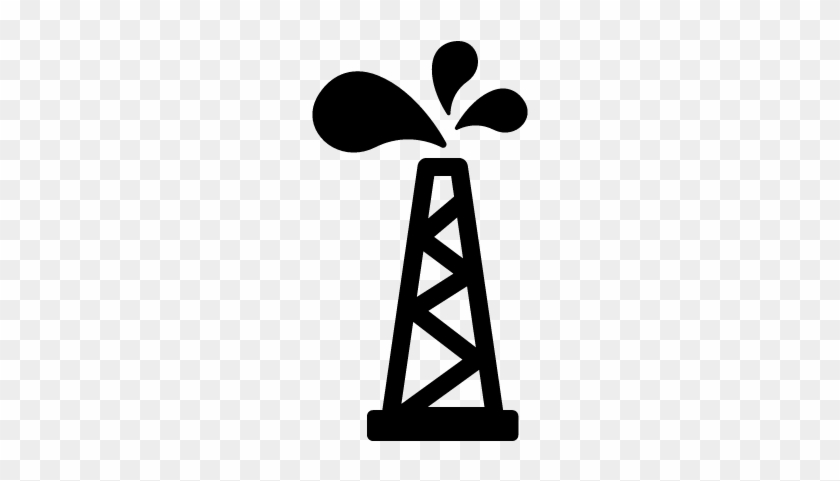 Oil Tower Vector - Torre De Petroleo Dibujo - Free Transparent PNG Clipart  Images Download