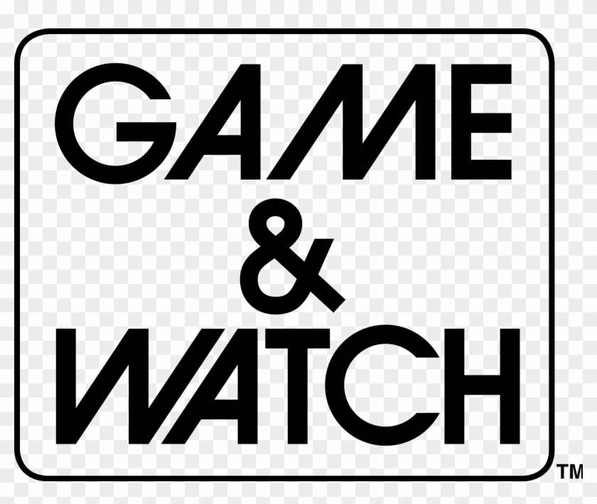 Filegame And Watch Logosvg Wikimedia Commons Watch - Mr Game And Watch #1109633