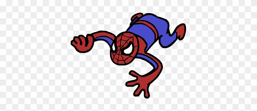 Spidermans By Funymony - Transparent Gif Spiderman Climbing #1109644