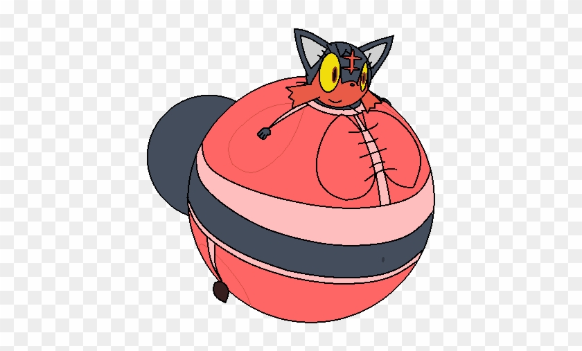 Litten Kitty-balloon By Jordanthechespin - Digital Art #1109838