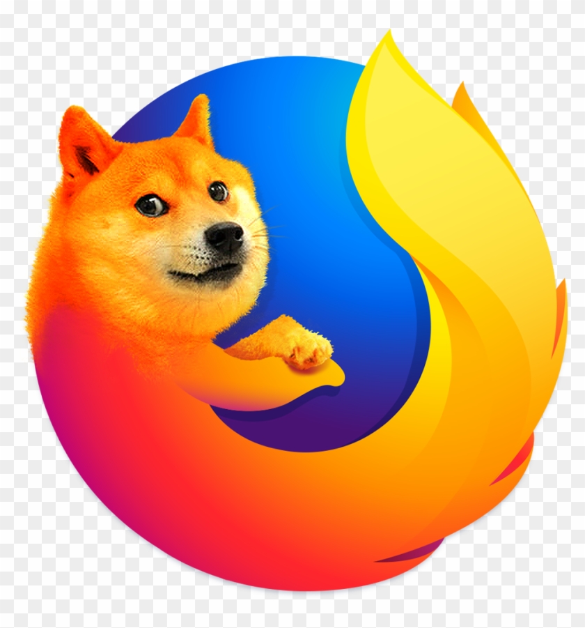 743 Kb Png - Mozilla Doge #1109945