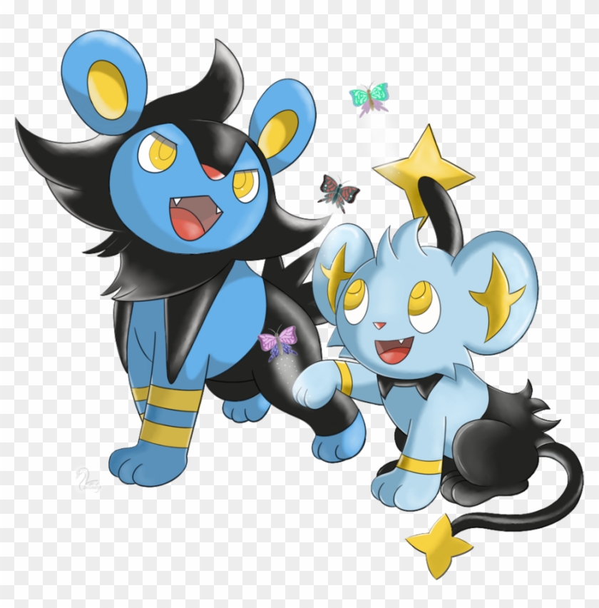 Luxio And Shinx By Swanlullaby - Shinx Luxio #1110083