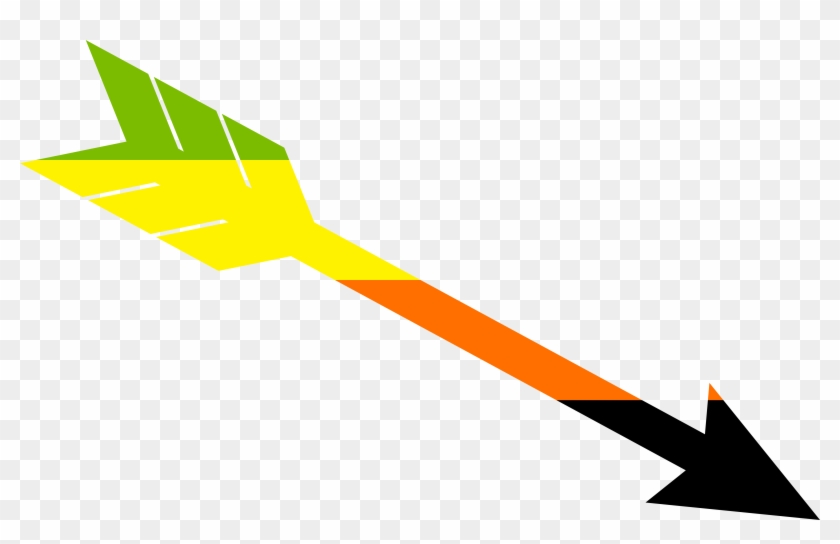 Aromantic Arrow By Pride-flags - Aromantic Arrow By Pride-flags #1110171