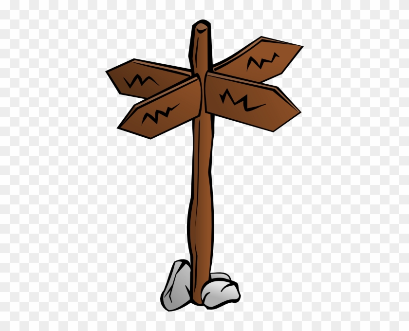 The Mauritius Budget 2015, Called “at The Crossroad” - Cross Roads Sign #1110193