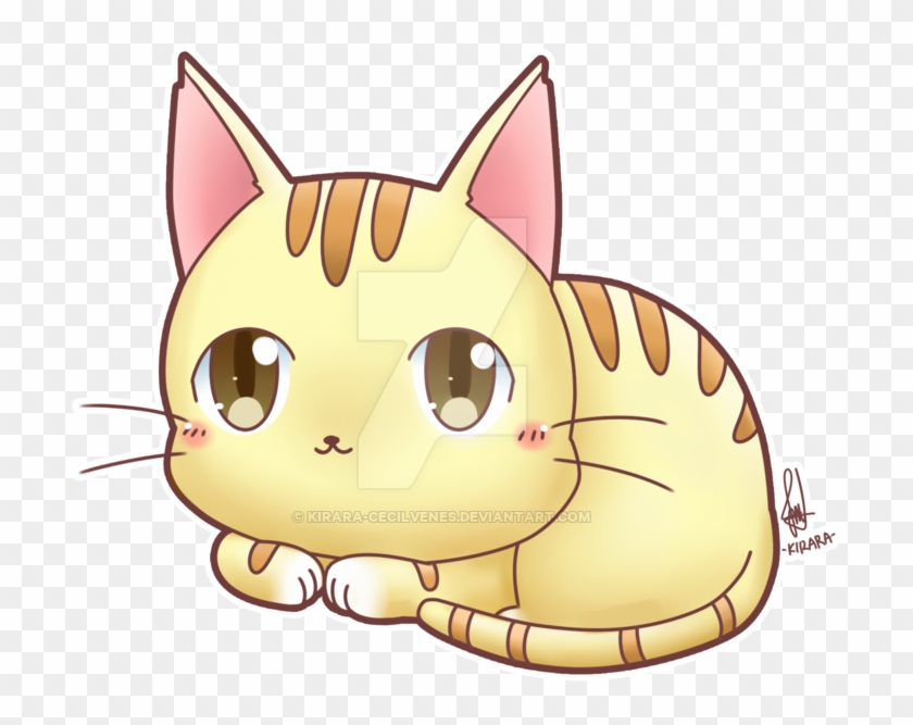 Chibi Cat By Kirara-cecilvenes - Chibi Cat Png #1110198