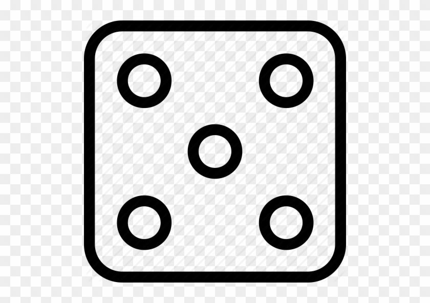 Dice Clipart Square Object - Outline Picture Of Square Objects #1110206