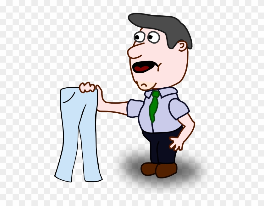 Holding Pants - Give Me A Pen Clip Art #1110272