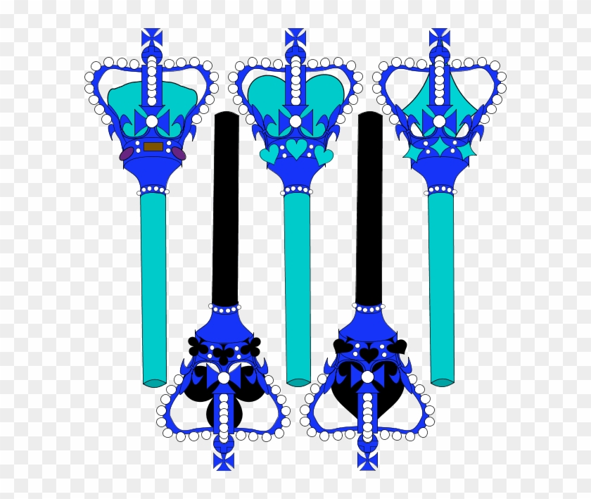Stylized Sceptre For Card Faces - Sceptre #1110332