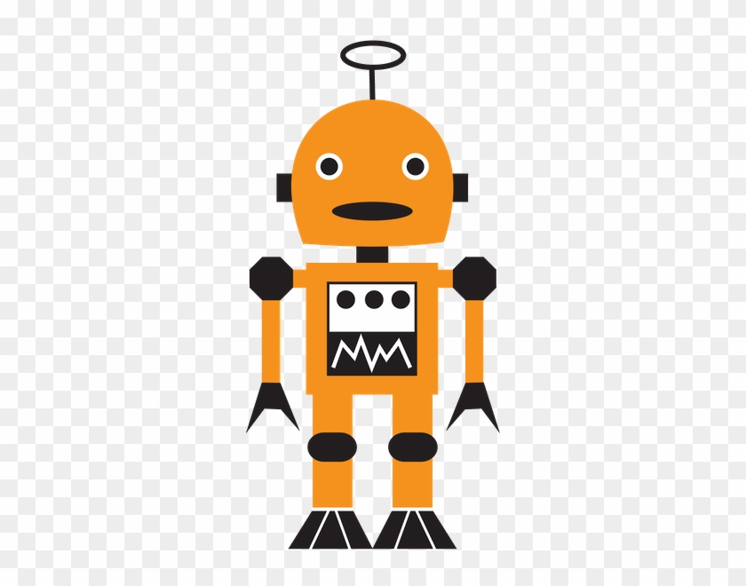 *✿**✿*robot*✿**✿* - Yellow Robot Clipart #1110367