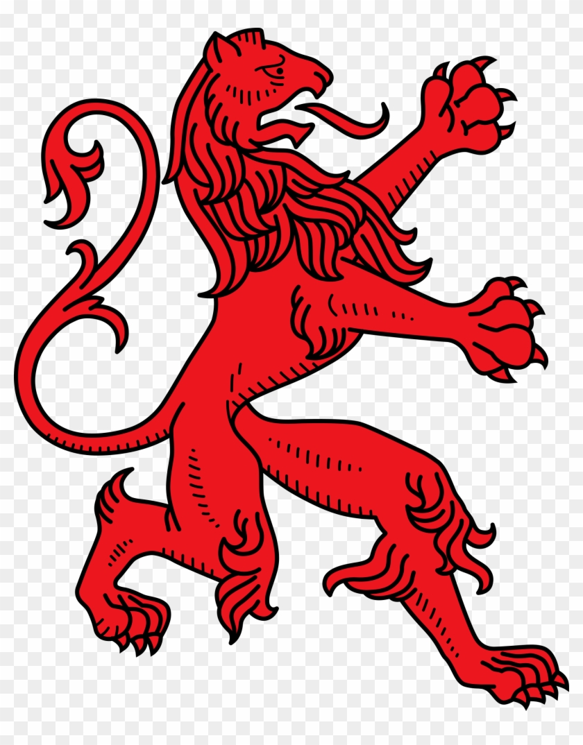 Lion 13 - Latvia Coat Of Arms #1110675
