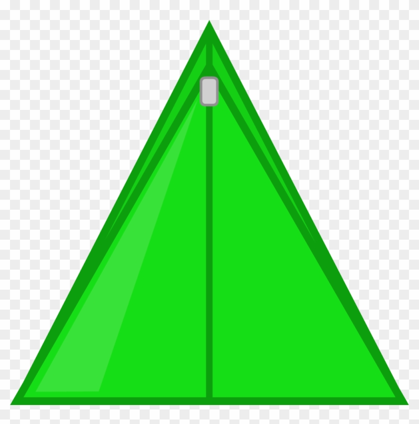 Tent Front4 - Clip Art Of Triangle #1110704