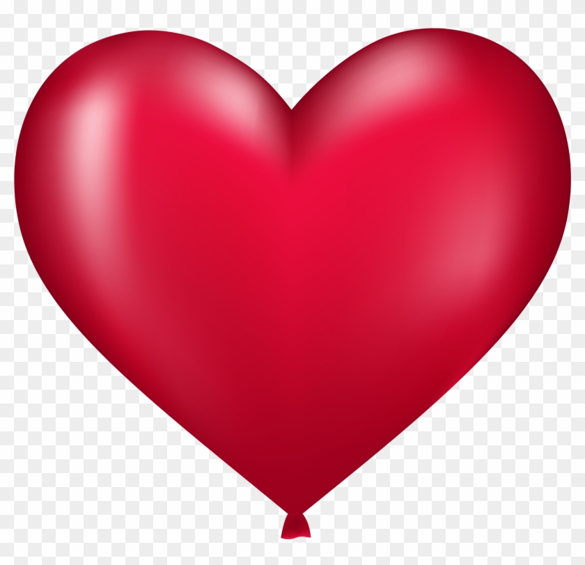 Heart Shaped Balloon Png Image - Heart Shape Balloon Png #1110880