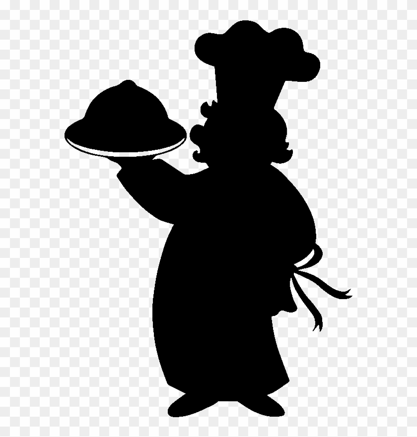 Chef Man Silhouette #1110948