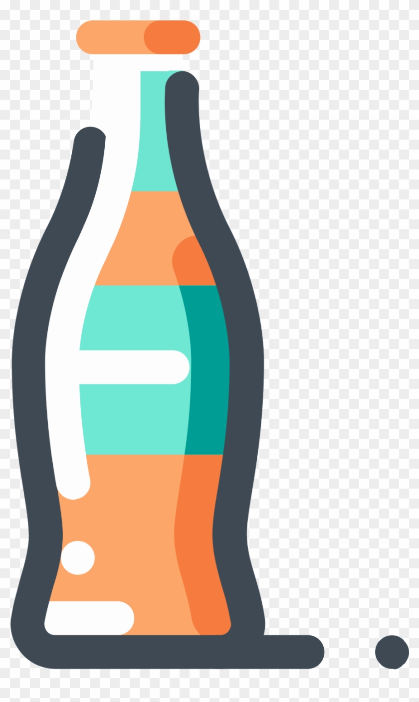 Orange Soda Bottle Icon - Icon #1111057