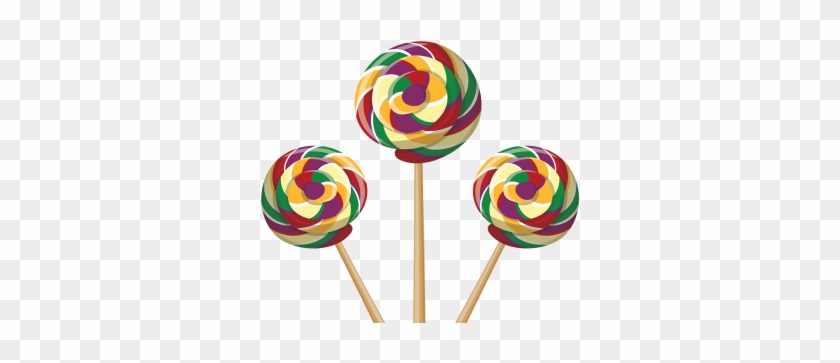 Colorful Lollipops Illustration, Lollipops, Colorful, - Illustration #1111141