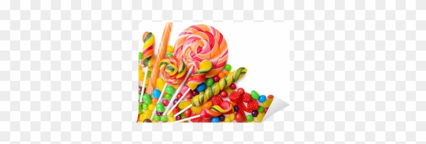 Different Colorful Fruit Candy Close-up Wall Mural - Unhealthy Food Pictures For Kids #1111171