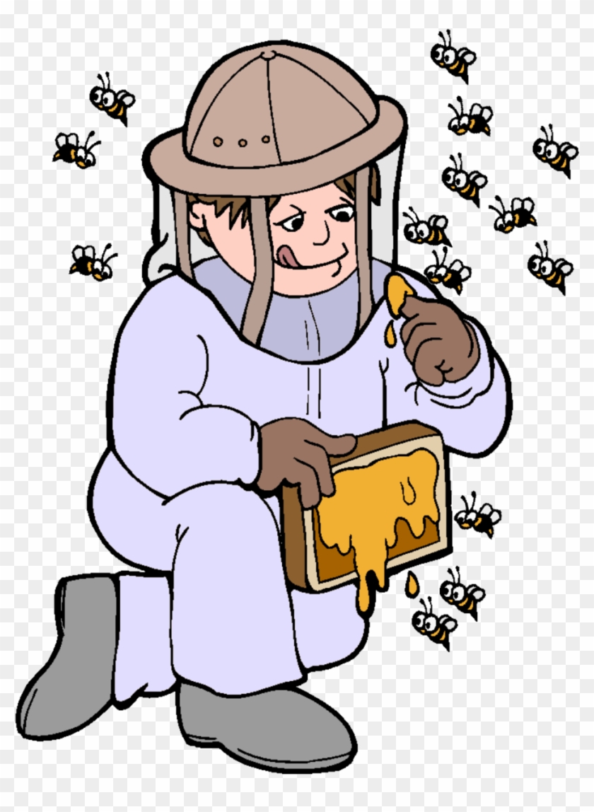 Man Beekeeper - Beekeeper Clipart #1111253