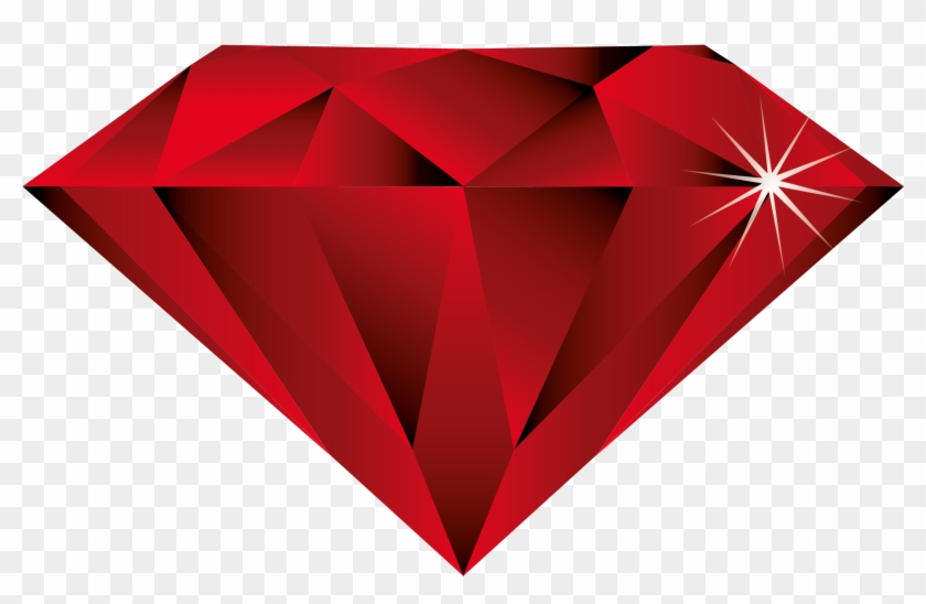 Red Diamond Ink - Red Diamond Clipart #1111287