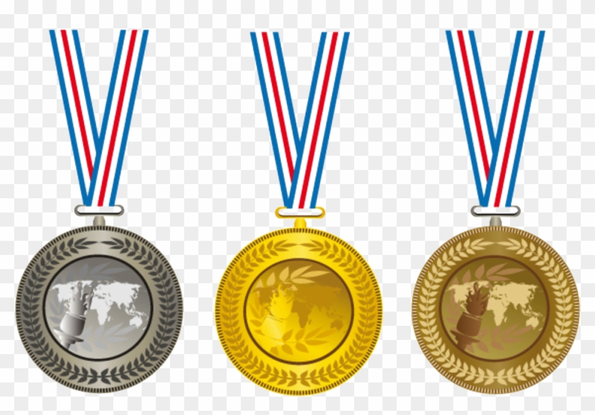 Gold Medal Olympic Medal Clip Art - Olympic Medals Png #1111290