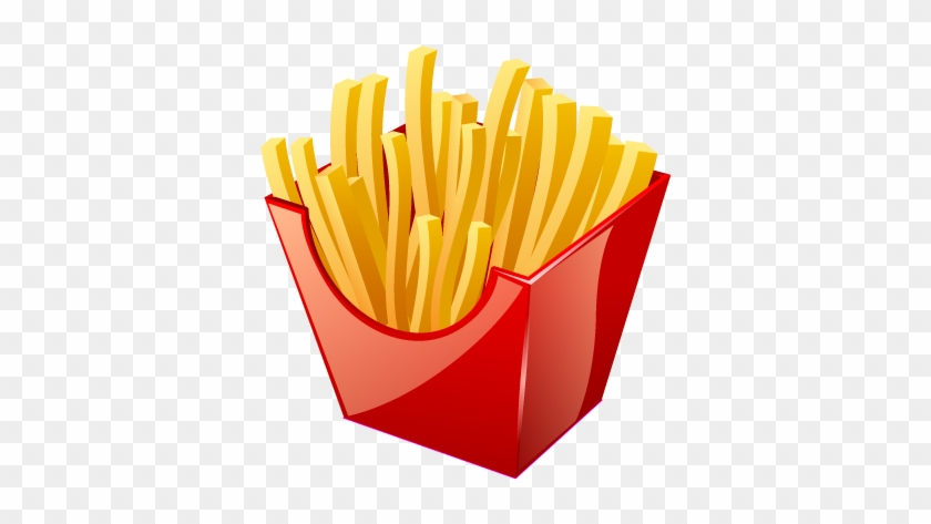 Fries Clipart - French Fries Icon #1111302