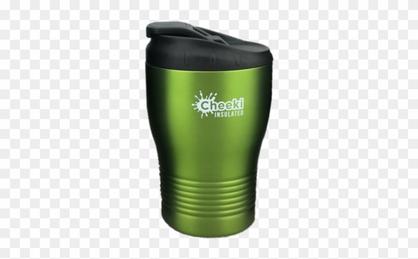 Cheeki Coffee Cup - Cheeki Coffee Cup With Flip Up Lid - Ocean (240ml) #1111433