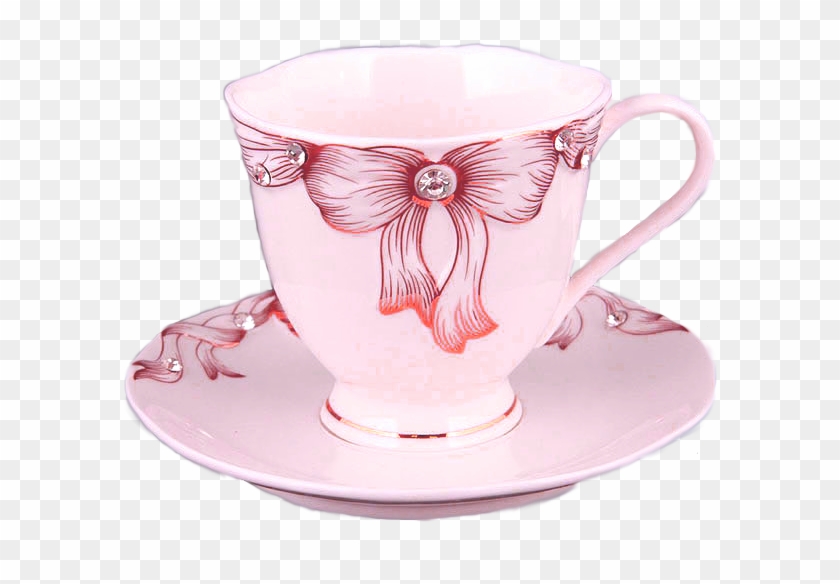 Кофе Фарфор Чашки Чая Кружка Розовый - Mug #1111440