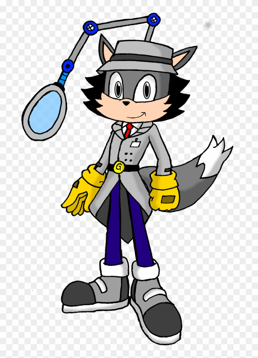 Inspector Gadget The Fox By Frostthehobidon - Inspector Gadget Sonic - Free  Transparent PNG Clipart Images Download