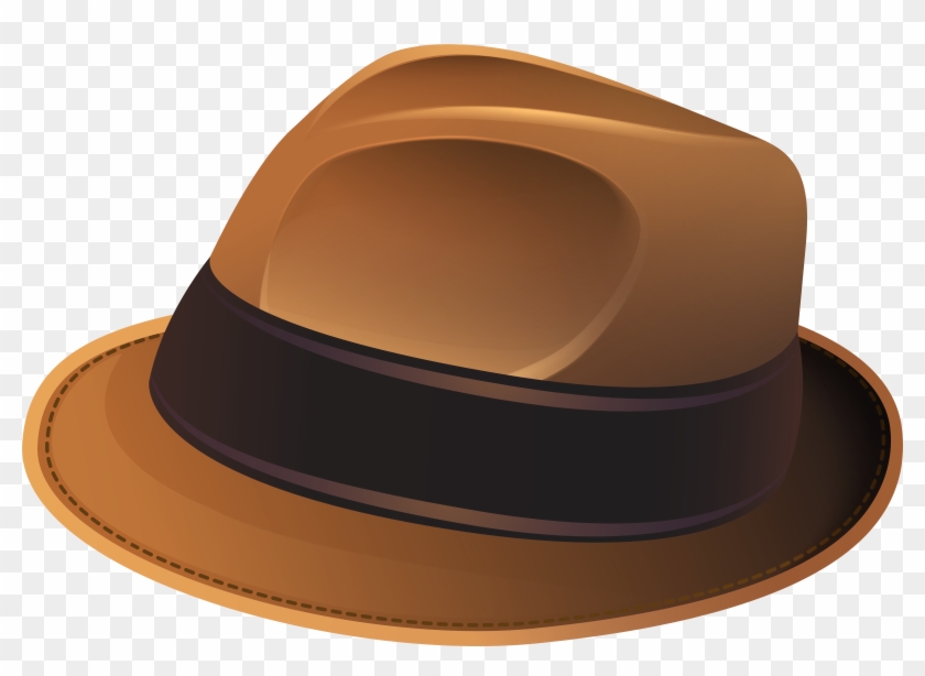 Brown Hat Transparent Png Clip Art Image Png M 1459306501 - Hat Clipart Png #1111563