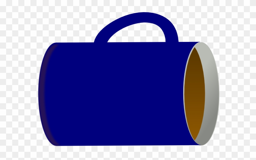 Navy Blue Mug Clip Art At Clker - Handbag #1111686