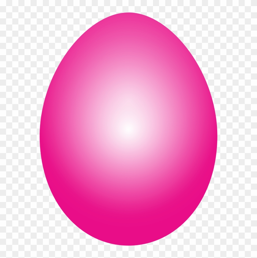 Clipart Magenta Easter Egg - Pink Easter Egg Png #1111745