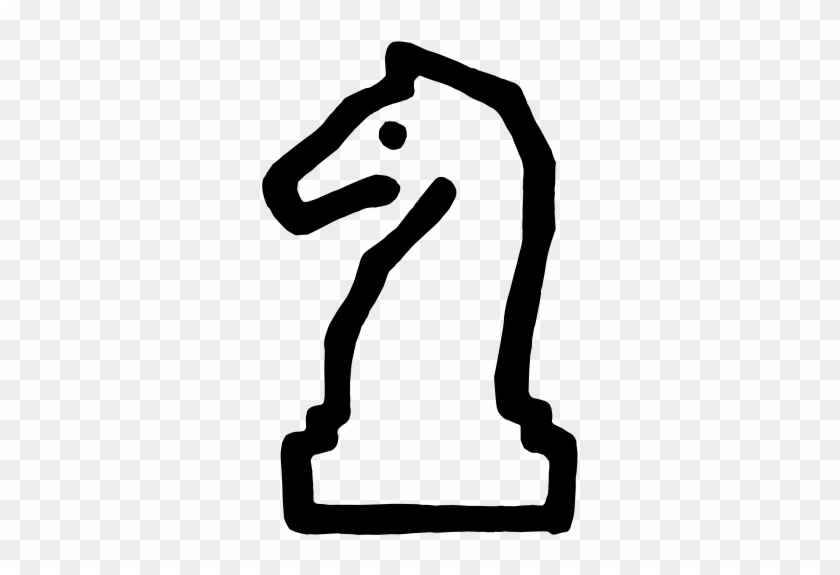 Knight Rubber Stamp - Postage Stamp #1111762