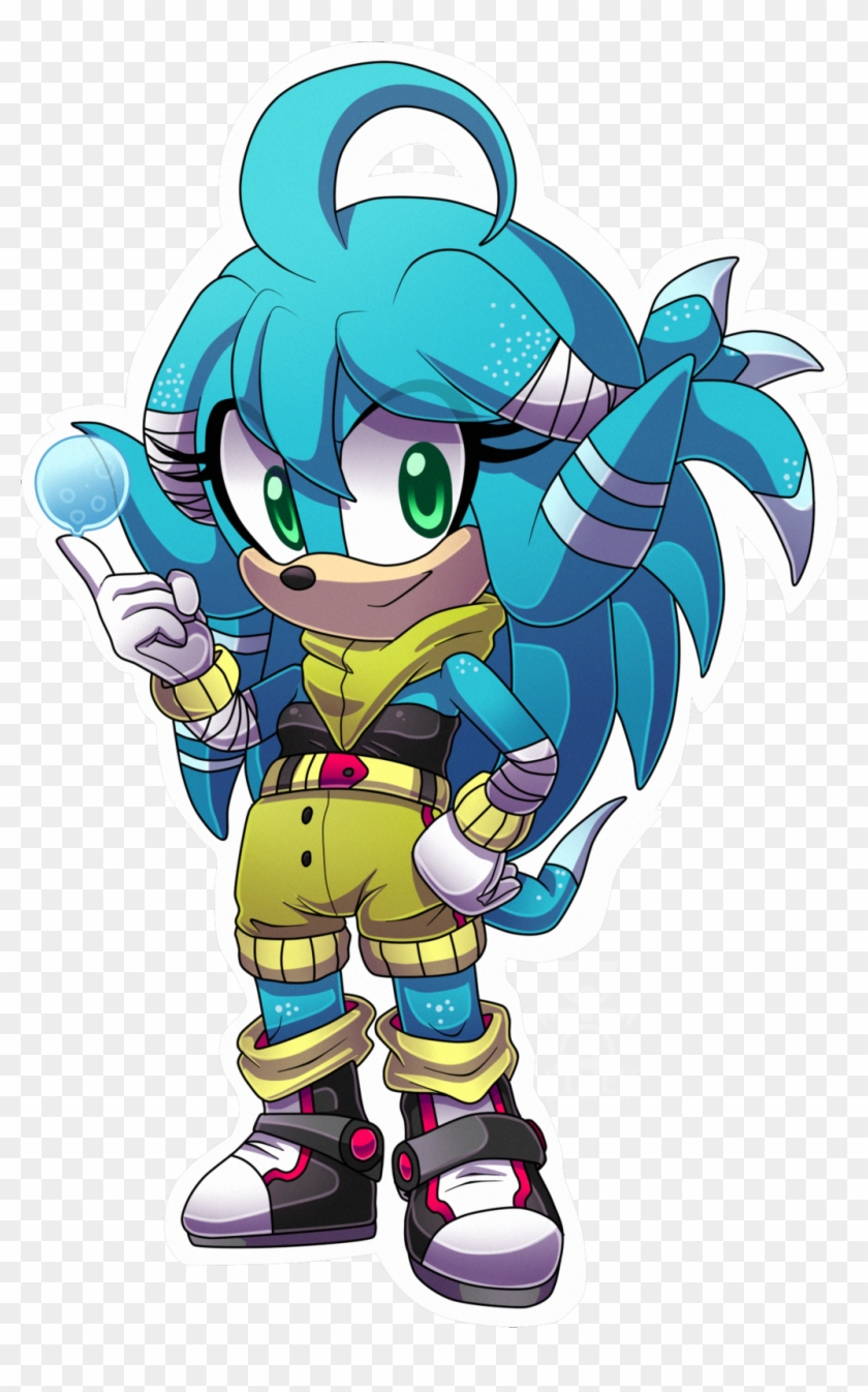 Pc Tea The Echidna Chibi By Fivey - Cartoon #1111835