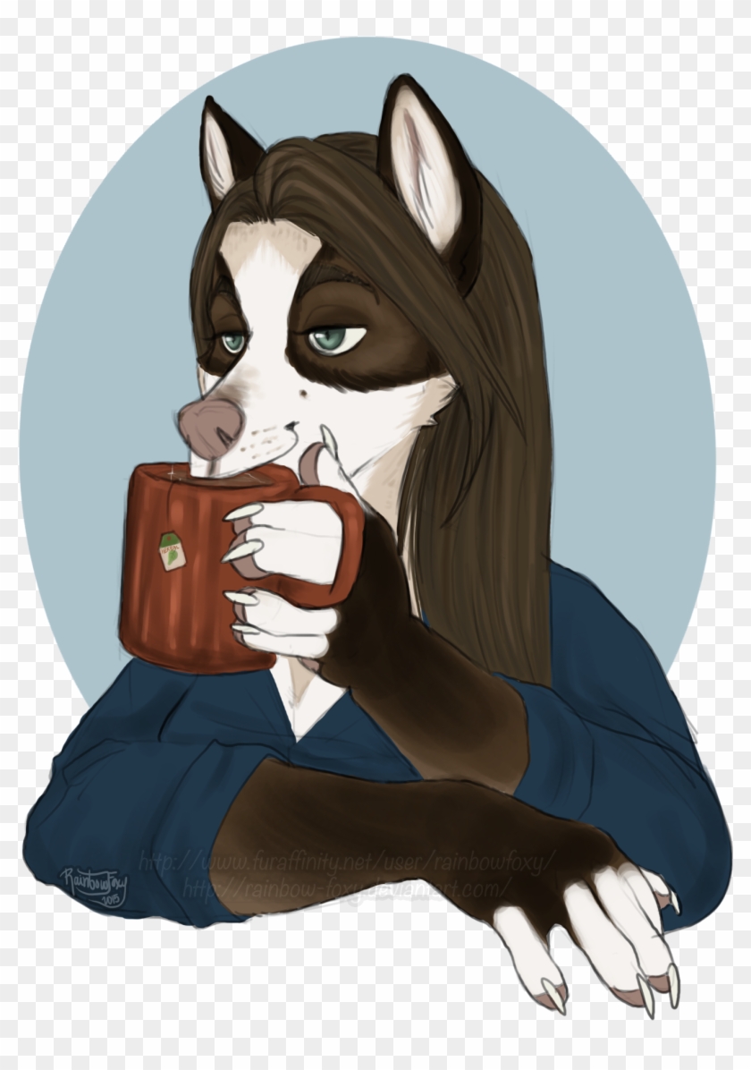 Sippin' Tea - Cartoon #1111845