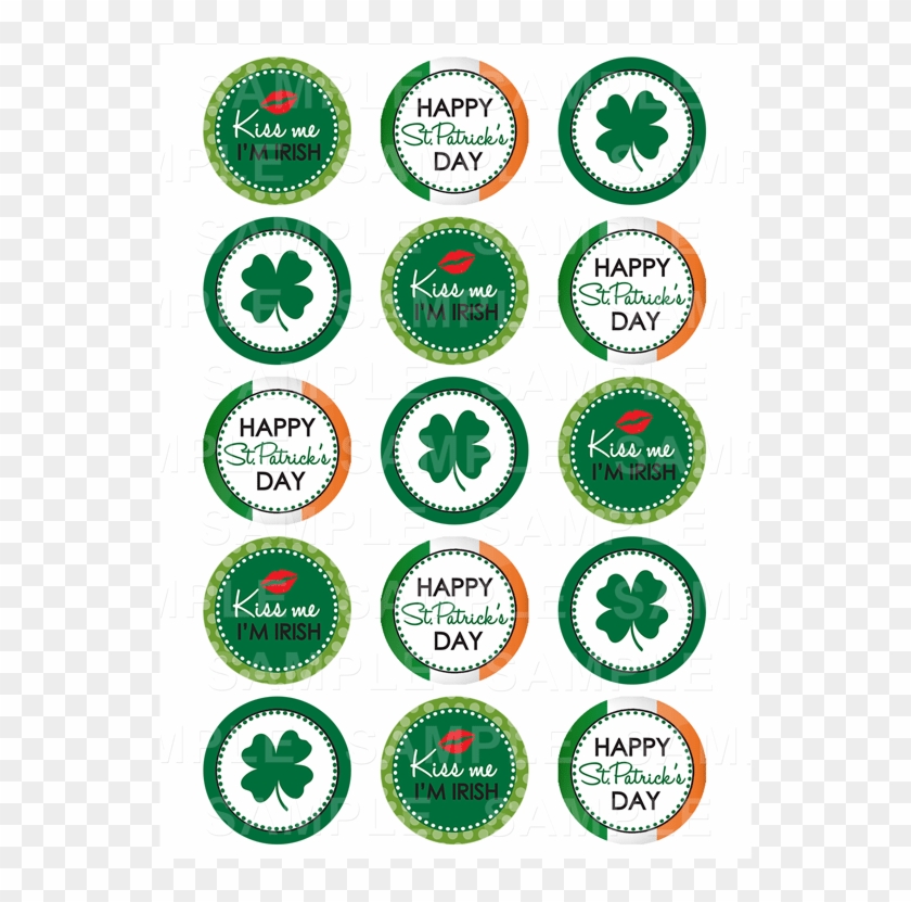 St Patricks Day Edible Cupcake Toppers - Woodbury Dental Arts -marko Kamel, Dds #1111931