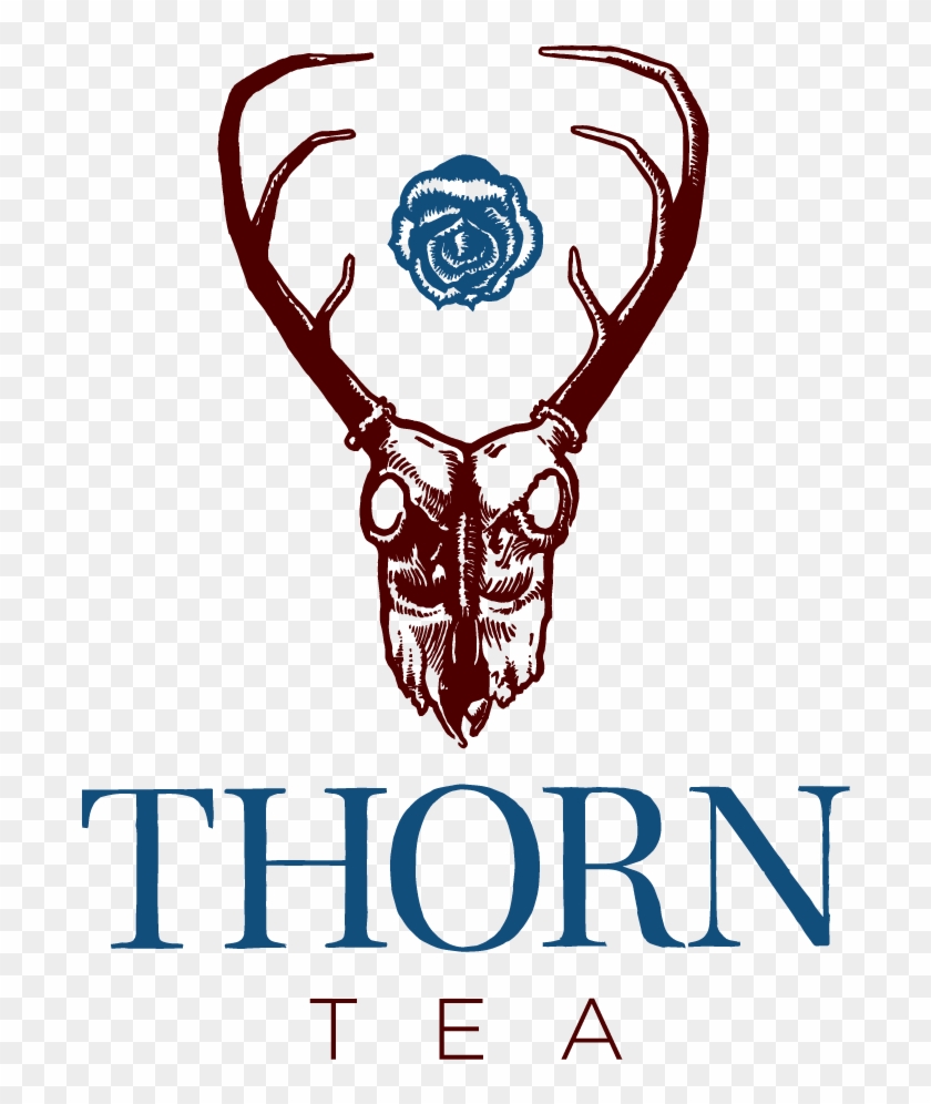 Thorn Tea Logo Vertical Large Copy - Thorn Tea Logo Vertical Large Copy #1112113