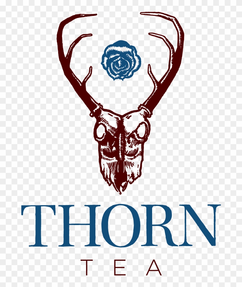 Thorn Tea Logo Vertical Large Copy - Thorn Tea Logo Vertical Large Copy #1112113