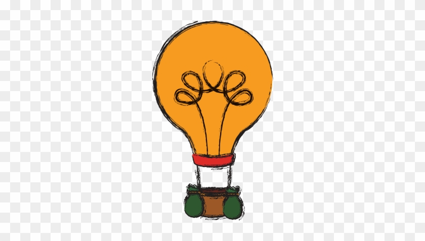 Light Bulb Hot Air Balloon - Personnage Titeuf #1112237