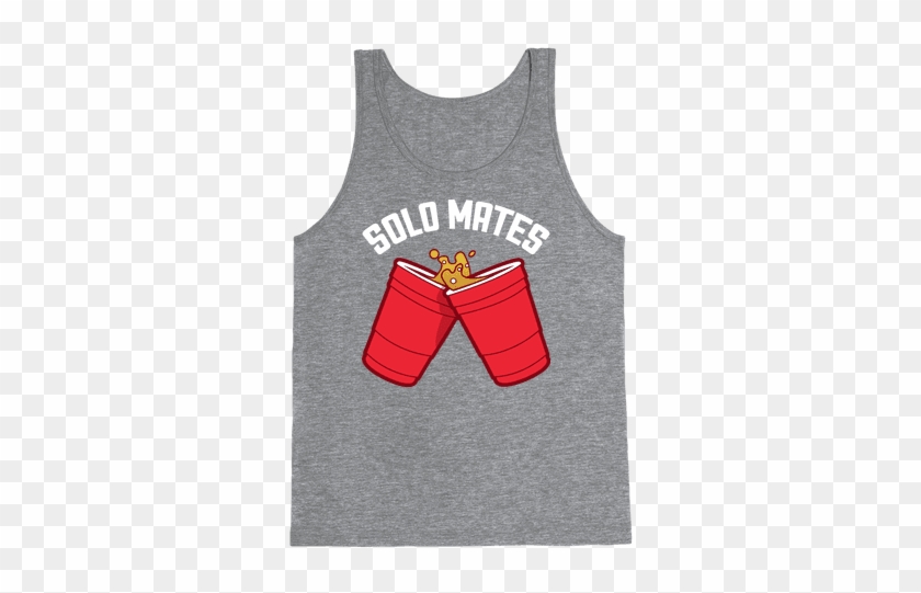 Red Solo Mates Tank Top - Active Tank #1112281