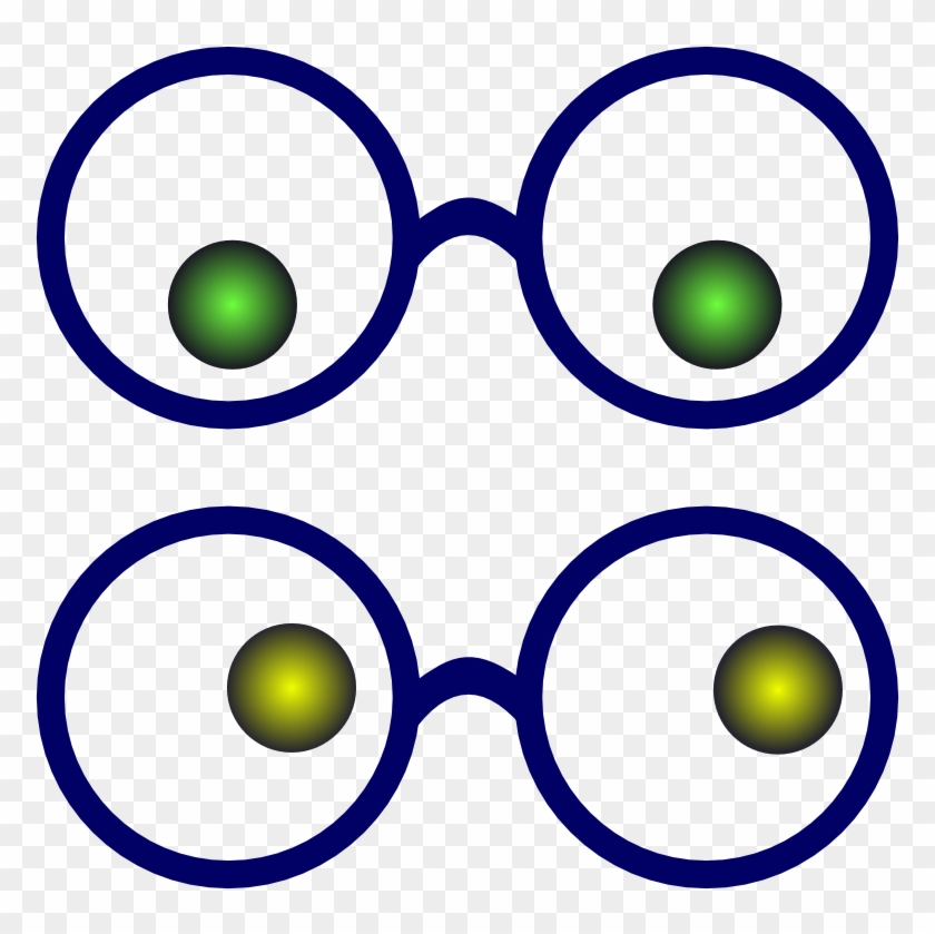 Eyes With Glasses Clipart Images & Pictures - Glasses With Eyes Clip Art #1112423