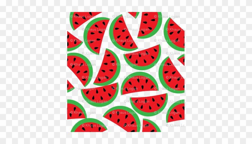 Summer Watermelon Pattern - Watermelon Background #1112450