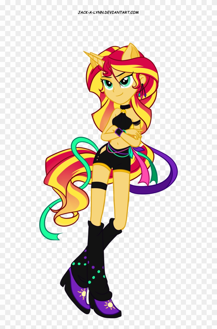 Bad Girl Sunset By Jacky-bunny - Sunset Shimmer Bad Girl #1112525