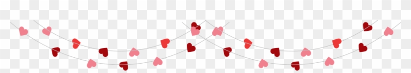 This Is A Sticker Of A String Of Hearts - String Of Hearts Png #1112552