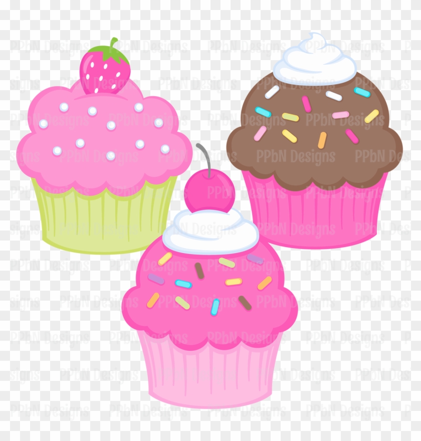 Bunny Clipart Free Cupcake - Cupcake #1112633