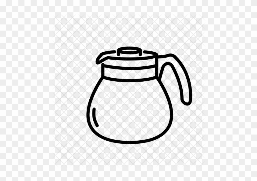 Coffee, Equipment, Teapot, Poorover, Drink Icon - Hario #1112708