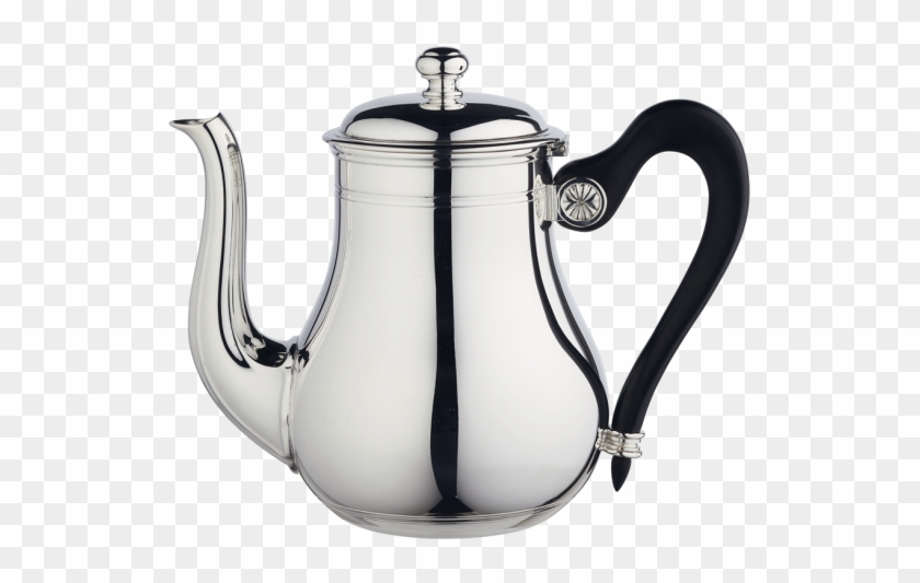 #ercuis- Calebasse Coffee Pot With Applied Border #holloware - Teapot #1112720